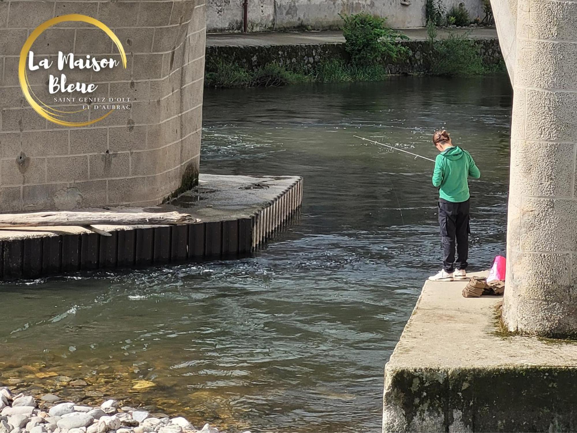 La Maison Bleue, Village Vacances, Piscine, Parking Saint-Geniez-d'Olt Exterior foto