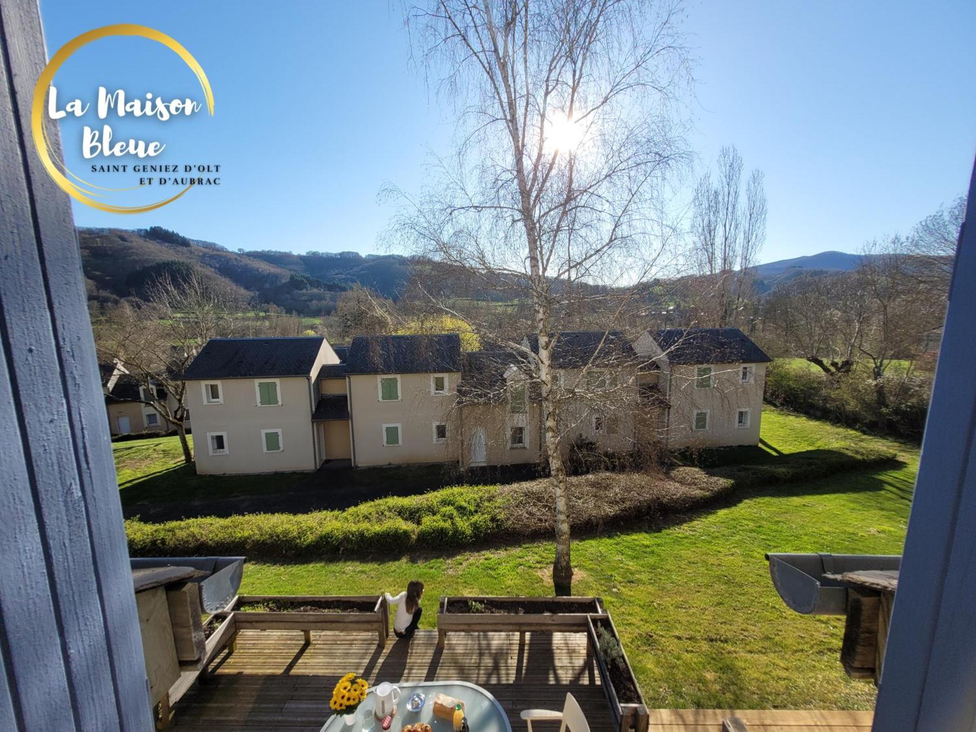 La Maison Bleue, Village Vacances, Piscine, Parking Saint-Geniez-d'Olt Exterior foto